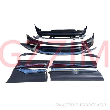 Harrier 2022 m mbele nyuma bumper bumper bodykit